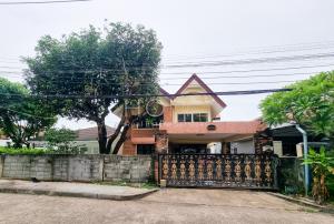 For SaleHouseMin Buri, Romklao : Single house Sammakorn Ramkhamhaeng 110 / 3 bedrooms (for sale), Sammakorn Ramkhamhaeng 110 / Detached House 3 Bedrooms (FOR SALE) JANG161