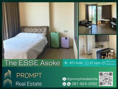 For RentCondoSukhumvit, Asoke, Thonglor : ST12373 - The ESSE Asoke - 47 sqm - BTS Asok/ MRT Sukumvit/ Terminal21 Asok Shopping Mall/ SWU