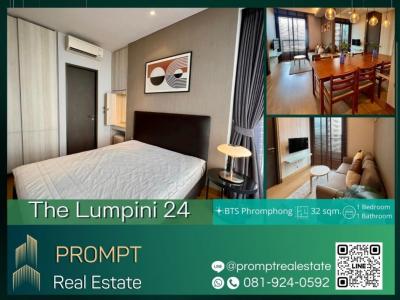 For RentCondoSukhumvit, Asoke, Thonglor : ST12374 - The Lumpini 24 - 32 sqm - BTS Phromphong/ Emporium/ EmQuartier/ Emsphere