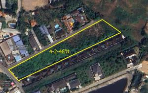 For SaleLandPhuket : Empty land for sale, corner plot, 4 rai, can be sold separately, near Robinson Lifestyle, Chalong Branch, Chalong Subdistrict, Mueang Phuket.