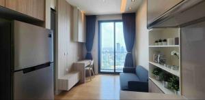 For RentCondoLadprao, Central Ladprao : EQX121 Condo for rent Equinox Phahon-Vipha, 34th floor, city view, 30.5 sq m., 1 bedroom, 1 bathroom, 17,000 baht, 099-251-6615