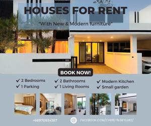 For RentTownhousePhuket : New & Modern Houses for rent