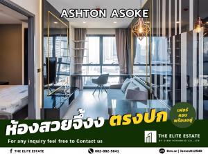 For RentCondoSukhumvit, Asoke, Thonglor : 🐲✨Nice room for rent 🐲✨ASHTON ASOKE