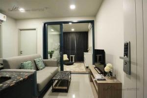 For RentCondoOnnut, Udomsuk : For rent, The Base S50, 35 sq m., has 1 additional room for work, condo in the city. Convenient location, convenient travel, beautifully decorated room, close to BTS and expressway, ready to move in. Fully furnished! Price 15,000 baht