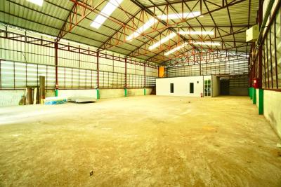 For RentWarehouseNawamin, Ramindra : Warehouse with 3-Storey Home Office for Rent in Soi Nong Rahaeng 4, Intersection 7 size 400sqm 150 sqw Ideal for online business warehouse