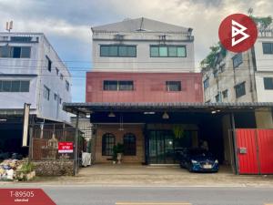 For SaleShophouseMin Buri, Romklao : Commercial building for sale, 2 units, 3 and a half floors, area 77 square wah, Khlong Sam Wa, Bangkok