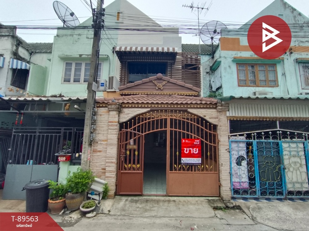 For SaleTownhouseNakhon Pathom : 2-storey townhouse for sale, Thanawan Place Village, Sam Phran, Nakhon Pathom