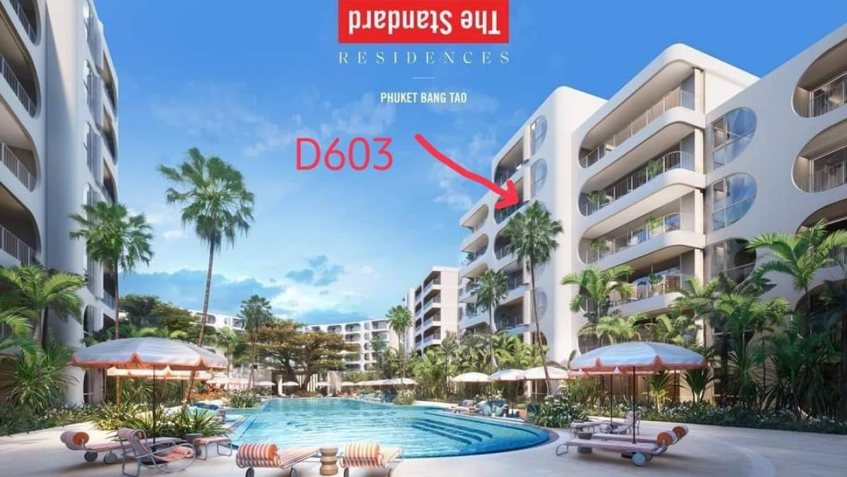 Sale DownCondoPhuket : Selling reservation form + changing contract, The Standard Residences Phuket Bang Tao, selling Fully Furnished, room that comes with complete furniture.