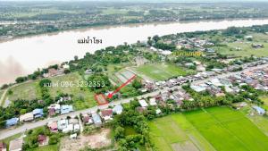 For SaleLandNong Khai : Land for sale next to Mekong Road, Hat Kham Subdistrict.