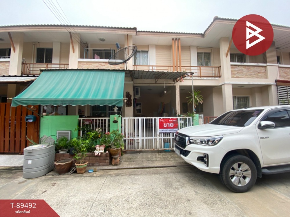 For SaleTownhouseMahachai Samut Sakhon : Townhouse for sale Kanda Village along Khlong 3, Phanthai Norasing, Samut Sakhon