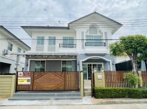 For SaleHouseSamut Prakan,Samrong : Urgent sale‼️Passorn Bangna KM.12, beautifully decorated, ready to move in, good location, very good price.