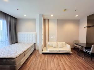 ให้เช่าคอนโดรัชดา ห้วยขวาง : For RENT IVY Ampio ห้องสวยมากก ราคาดี studio type as 1 bedroom ! ไซส์ใหญ่ 35 ตรม.