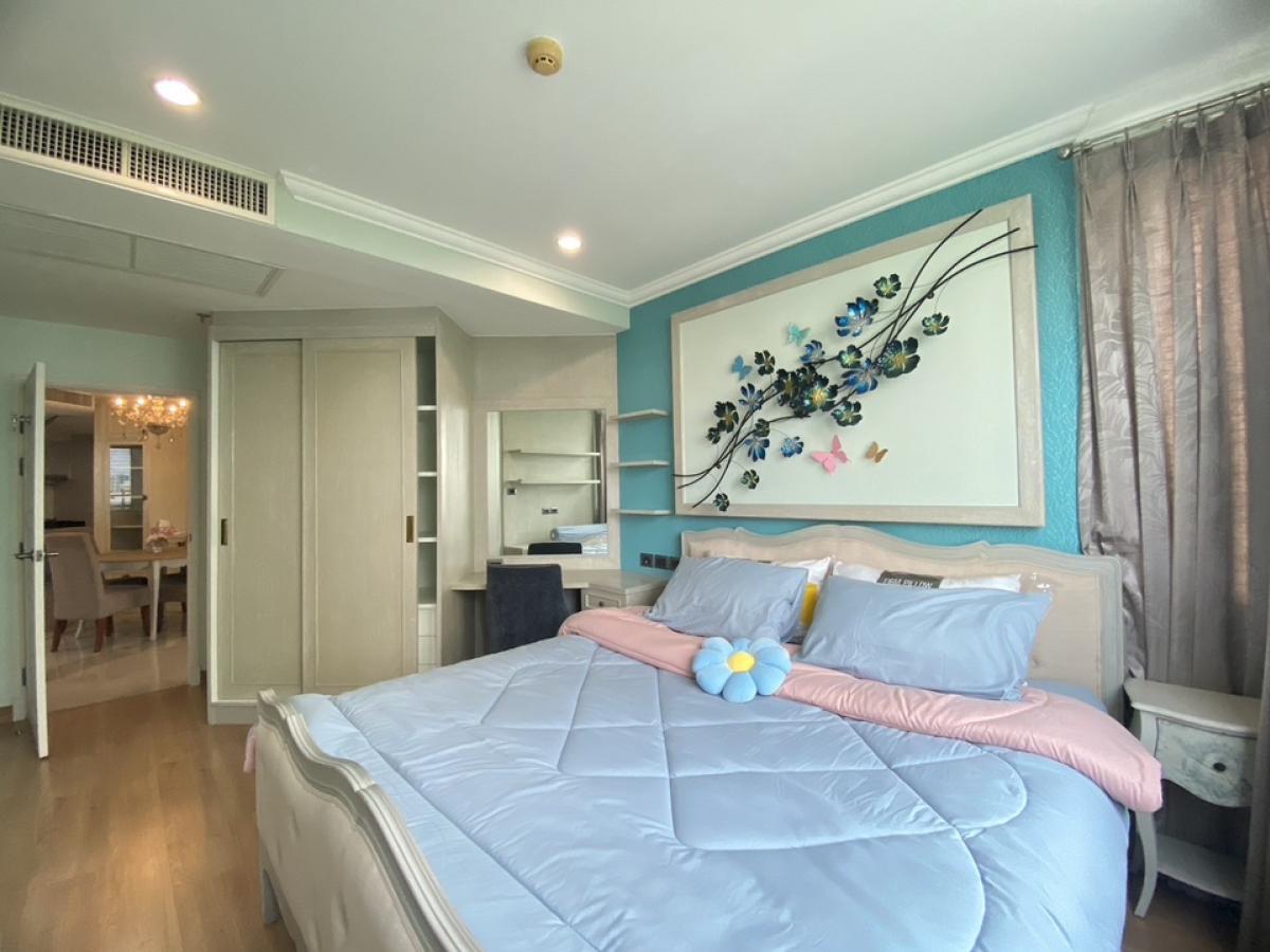 For RentCondoRama9, Petchburi, RCA : Condo for rent in Ratchada-Rama 9 area📍 Supalai Wellington 1 ✨2 bed 87.5 sq m, beautifully decorated, ready to move in, near MRT Cultural Center