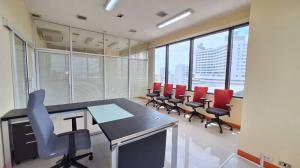 For RentOfficeBangna, Bearing, Lasalle : Office for rent, Thosaphon Land Building 4, next to Bangna Road (N.1169)