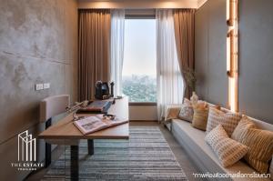 For SaleCondoBangna, Bearing, Lasalle : For Sale: Whizdom The Forestias (Mytopia), 1 bedroom, the largest on the floor. The room wall is attached to another unit on only one side. 41.13 sq.m., 1 bedroom @ 6.95 Million Baht