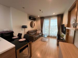 For RentCondoRatchadapisek, Huaikwang, Suttisan : CH0966 Condo for rent Rhythm Ratchada-Huaykwang ready to move in 1/8/2024