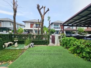 For SaleHouseBangna, Bearing, Lasalle : Single house, good location Project for wiring into the ground, Blue Lagoon Bangna Km. 8 (H24105)