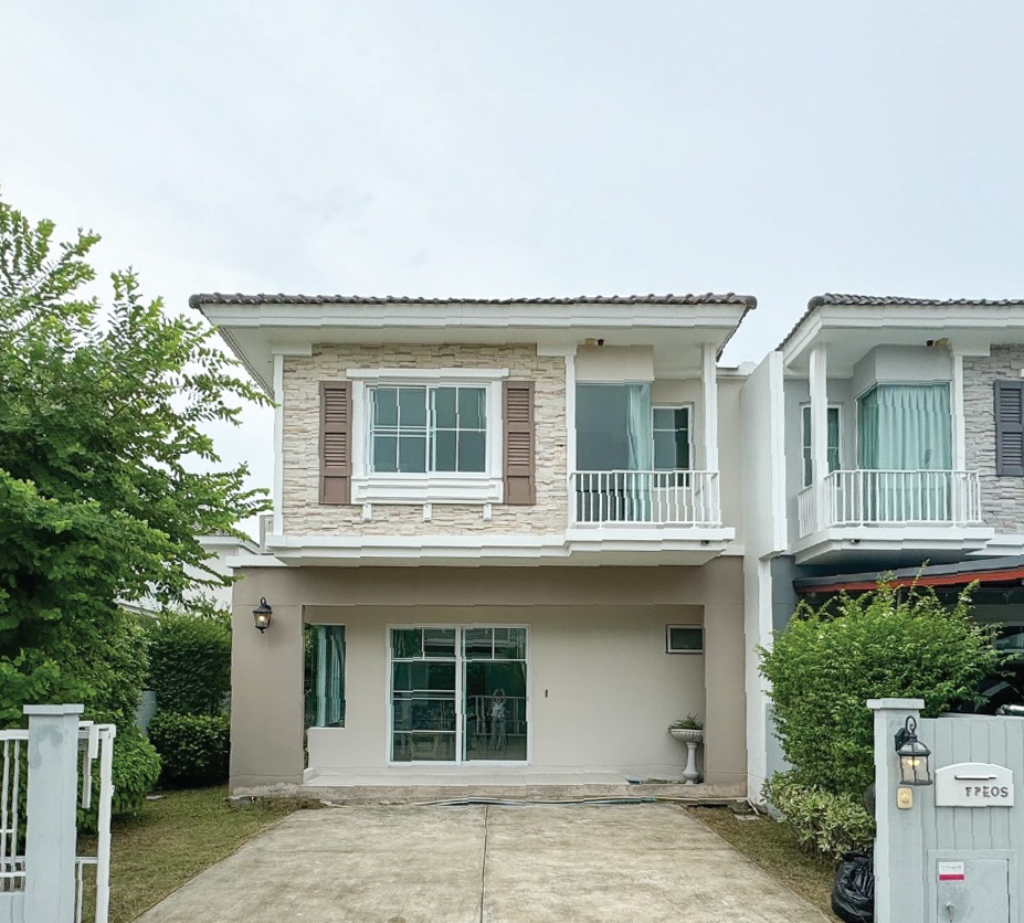 For SaleHousePhutthamonthon, Salaya : Newly renovated house, ready to move in ✨ Villaggio Pinklao - Salaya / 3 bedrooms (for sale), Villaggio Pinklao - Salaya / 3 Bedrooms (SALE) CREAM1110