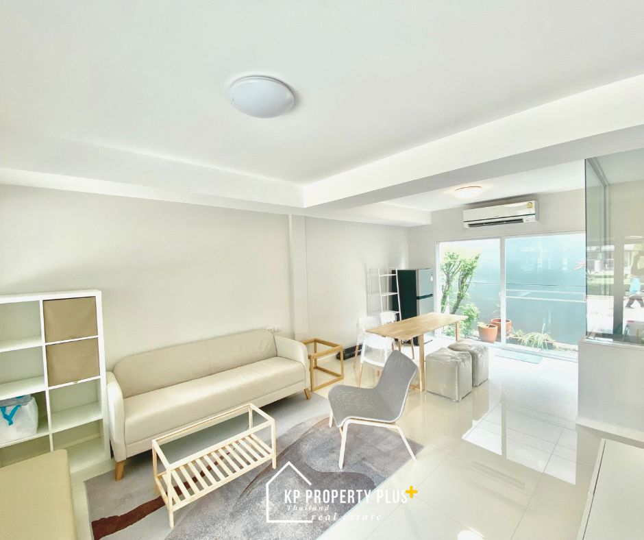 For RentTownhousePathum Thani,Rangsit, Thammasat : ✔️*** For rent***✔️Townhome Indy Rangsit-Klong 2 (Indy Rangsit-Klong 2) beautiful house, fully furnished, ready to move in🆗