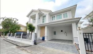 For SaleHouseMin Buri, Romklao : Single house for sale, Perfect place Suvarnabhumi Phase 4