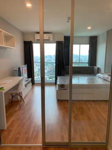 For SaleCondoPattanakan, Srinakarin : S-LPS114 Condo for sale Lumpini Ville Pattanakarn-Srinakarin (Pattanakarn 35) 30th floor, city view, 26.5 sq m., 1 bedroom, 1 bathroom, 2.2 million 064-878-5283