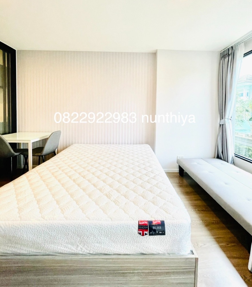 For RentCondoNawamin, Ramindra : ✅Available 1 August 2024✅The Origin Ramintra 83 Studio 8,500 THB/Month