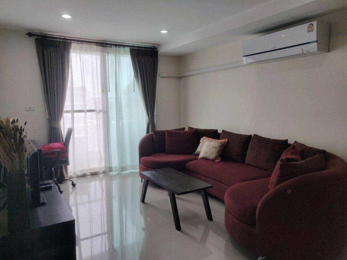 For RentCondoPattanakan, Srinakarin : 📣Condo for rent, Elite Residence Rama 9-Srinakarin🏢Near MRT Yellow Line, Sri Kreetha Station🚆 Very spacious room✅️ Fully furnished, 61 sq m., only 15,000/month ✨️