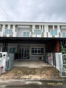 For RentTownhousePathum Thani,Rangsit, Thammasat : For rent or sale, 2-story townhomes Ready to move in Fully furnished in the Suetrong Cozy project, Khlong 6, Thanyaburi, 4 bedrooms, 3 bathrooms, size 22 square meters, only 15,000 baht / month (including common fees), very new house.