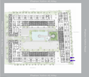 Sale DownCondoKasetsart, Ratchayothin : Selling reservation form for Chapter One More Kaset (Chapter One More Kaset), room 1 bedroom type A, building C, 7th floor, size 22.5 sq m.