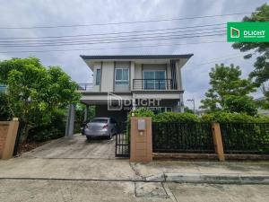 For SaleHouseBangna, Bearing, Lasalle : Urgent sale, house at The Plant Theparak-Bangna Village, 62.90 sq m, 3 bedrooms, 2 bathrooms, price 5.1 million baht.