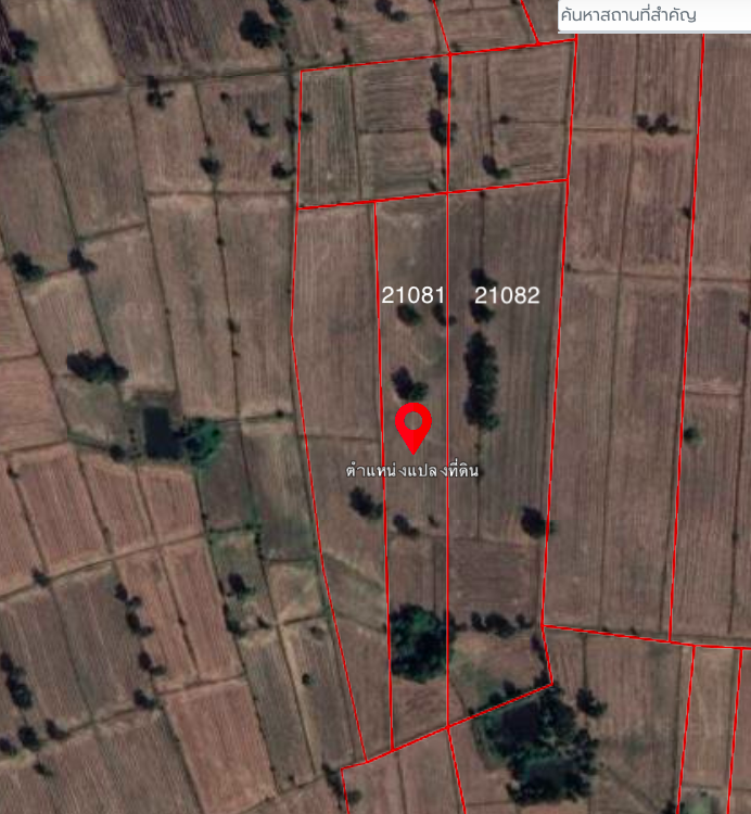 For SaleLandPhichit : Urgent discount, Phichit agricultural land for sale, total 20-2-99 rai.