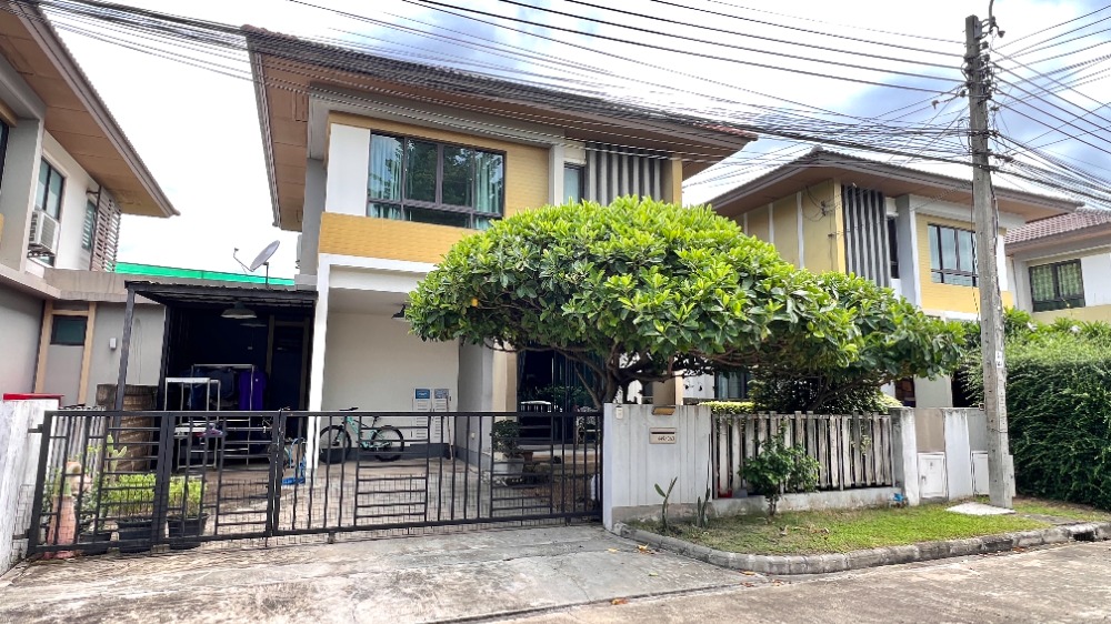 For SaleHouseNawamin, Ramindra : Semi-detached house for sale, Prompat Prime, near Sathit Phatthana School, 49 sq m.