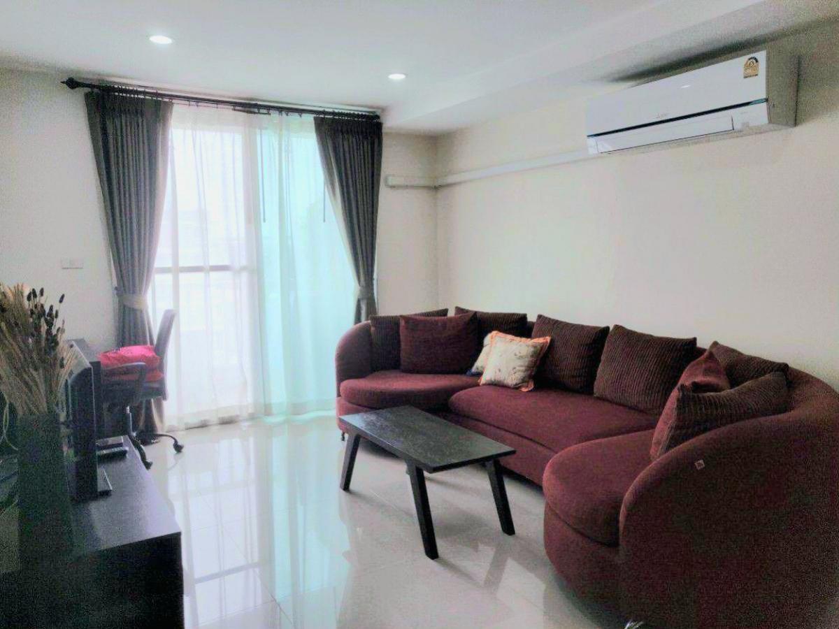 For RentCondoPattanakan, Srinakarin : 📣Condo for rent, Elite Residence Rama 9-Srinakarin🏢Near MRT Yellow Line, Sri Kreetha Station🚆 Very spacious room✅️ Fully furnished, 61 sq m., only 15,000/month ✨️