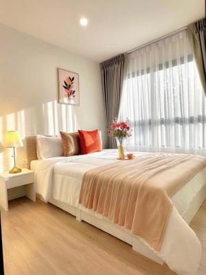 For RentCondoPattanakan, Srinakarin : ❤️❤️ New room ready to move in. #Beautiful room at P🚦🏙️ I Condo Active Phatthanakan project 🚦🏡 3rd floor, Building A (24 sq m)🏡 Interested line tel 0859114585 ❤️☄️ Room equipment ☄️⛅️ TV with shelf ⛅️ Sofa ⛅️ Dining table With chair ⛅️ 2 air conditioners⛅