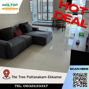 For RentCondoRama9, Petchburi, RCA : #A176 For rent The Tree Pattanakarn-Ekkamai.