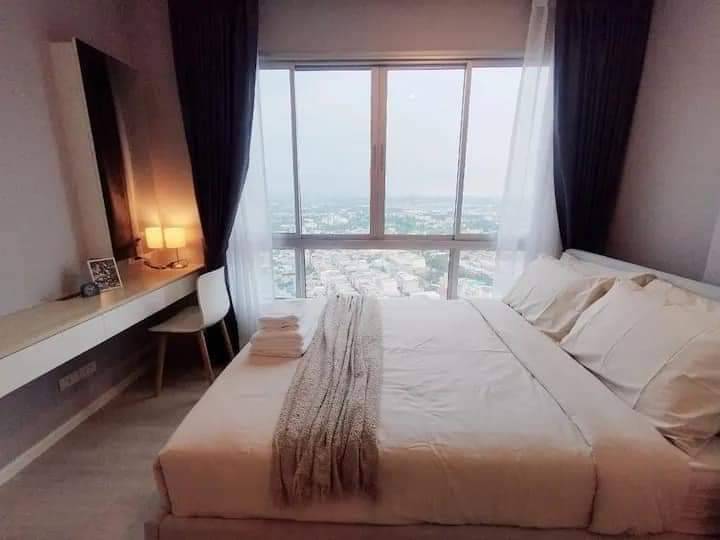 For RentCondoBang kae, Phetkasem : PODG102 Condo for rent, Prodigy MRT Bang Khae, 31st floor, Building B, city view, 30 sq m., 1 bedroom, 1 bathroom, 13,000 baht, 081-904-4692