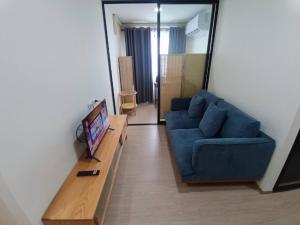 For RentCondoMin Buri, Romklao : WELA101 Condo for rent, Vela Ramkhamhaeng 186, 6th floor, side building view, 35.9 sq m., 1 bedroom, 1 bathroom, 8,500 baht, 064-878-5283