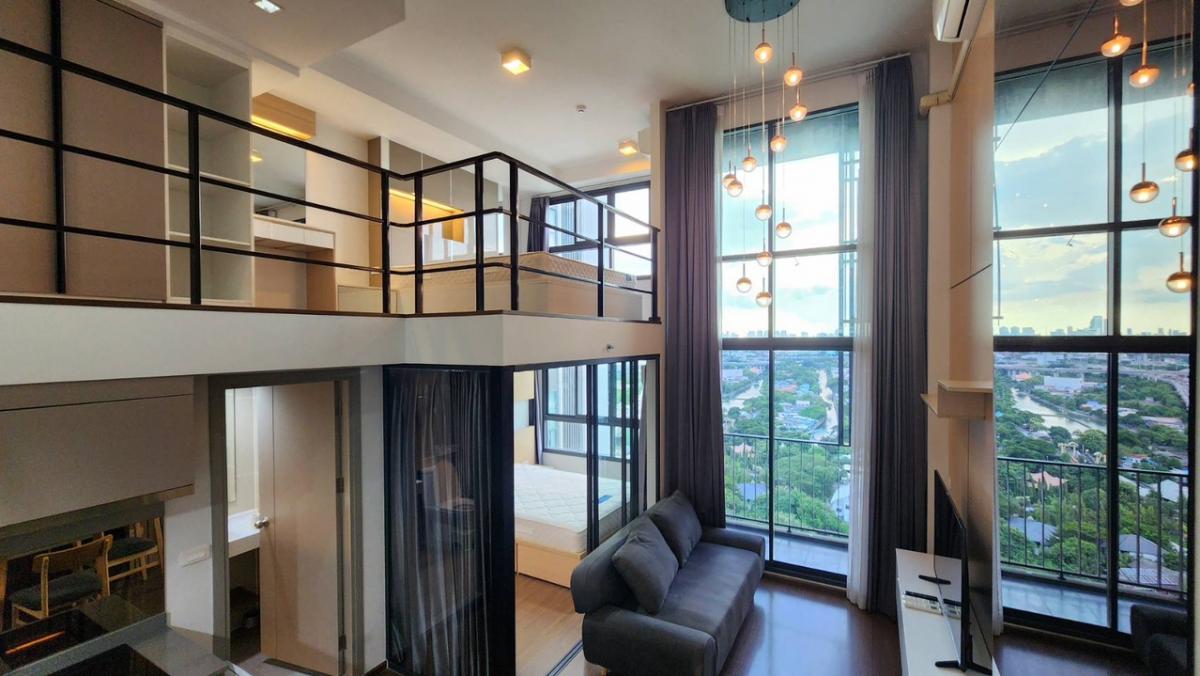 For RentCondoRama9, Petchburi, RCA : ✨IDEO New Rama 9✨ [2BD Duplex, 22FL, 34SQM, Price negotiable]