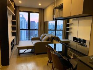 For RentCondoSukhumvit, Asoke, Thonglor : Condo Ashton Asoke (beautifully decorated room, ready to move in) BTS Asoke 450 m MRT Sukhumvit 20 m