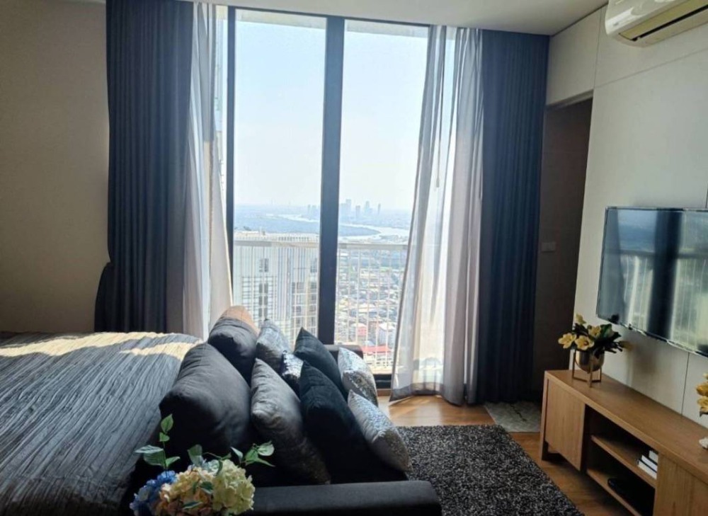 For RentCondoSukhumvit, Asoke, Thonglor : PGPP141 Condo for rent, Park Origin Phrom Phong (Sukhumvit 24), 47th floor, Building 2, city view, 33 sq m., 1 bedroom, 1 bathroom, 40,000 baht 064-878-5283