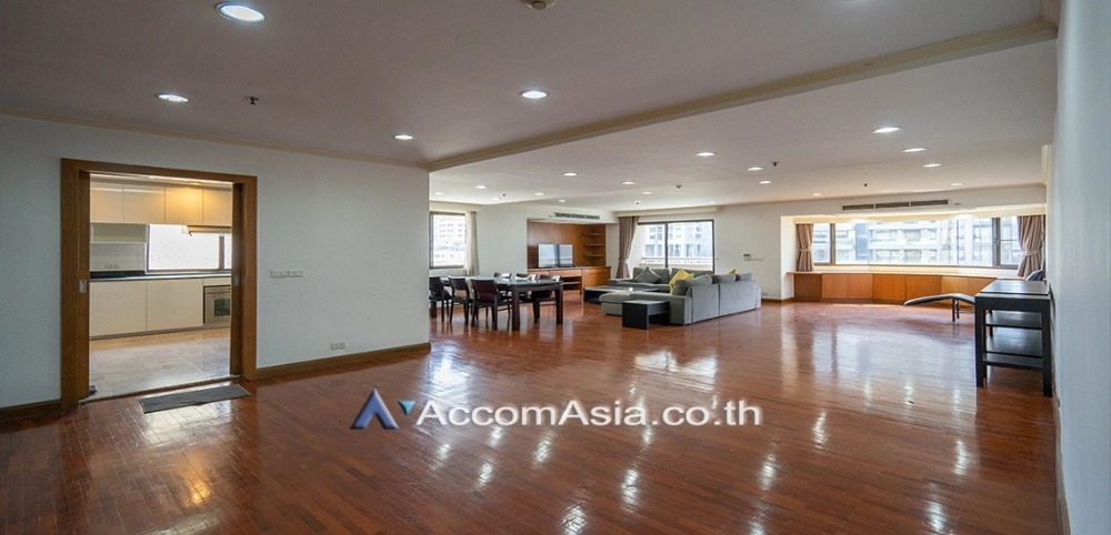 ให้เช่าคอนโดสุขุมวิท อโศก ทองหล่อ : 3 Bedrooms Condominium for Rent in Sukhumvit, Bangkok near BTS Phrom Phong at Baan Suan Petch (AA15008)