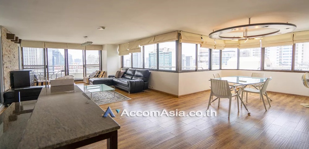 ให้เช่าคอนโดสุขุมวิท อโศก ทองหล่อ : 2 Bedrooms Condominium for Rent in Sukhumvit, Bangkok near BTS Asok - MRT Sukhumvit at Lake Avenue (AA31155)