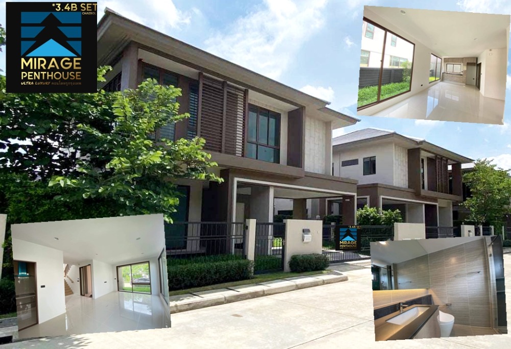 For RentHousePattanakan, Srinakarin : 🔥🔥👑✨🅻🆄🆇🆄🆁🆈!!👑Beautiful new house. Very wide!!🏦SUPER LUXURY luxurious 👑 luxurious and beautiful Very big and wide✨has a kitchen X2✨fully furnished!!!!✨🔥🔥 🎯【🆁🅴🅽🆃For rent】🎯Burasiri Krungthepkreetha ✅4🅱E