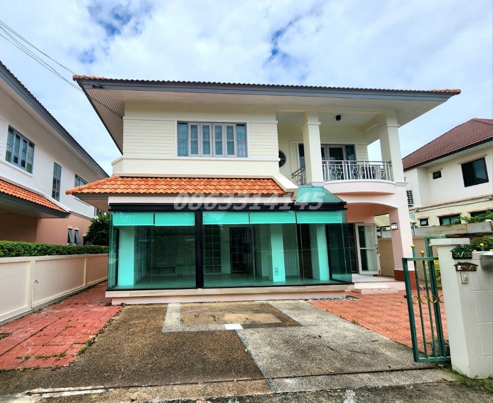 For SaleHouseRama5, Ratchapruek, Bangkruai : Single house for sale, Mathuras Home Village 11, Soi Pibulsongkram 22, Kamphaeng Temple, newly renovated, near Rama 5 Bridge.