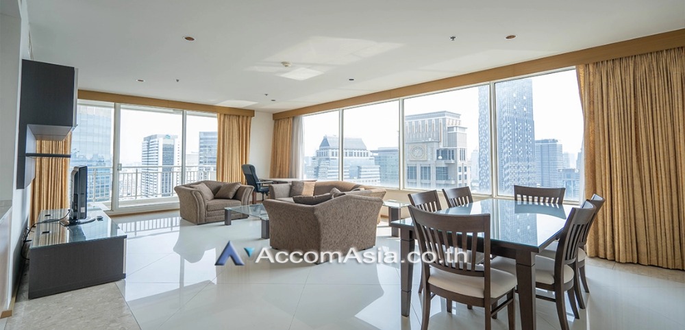 ให้เช่าคอนโดสาทร นราธิวาส : 3 Bedrooms Condominium for Rent in Sathorn, Bangkok near BTS Chong Nonsi - BRT Sathorn at The Empire Place (AA30964)