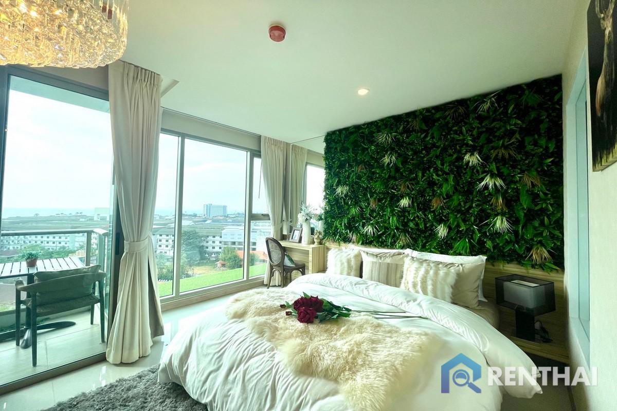 ให้เช่าคอนโดพัทยา บางแสน ชลบุรี สัตหีบ : สำหรับ เช่า คอนโด สตูดิโอ ที่ The Riviera Jomtien