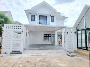 For SaleHouseKaset Nawamin,Ladplakao : 🏡🍁2-storey detached house for sale (corner house) 🍁🏡Areeya Village Chaba Exclusive Kaset-Nawamin