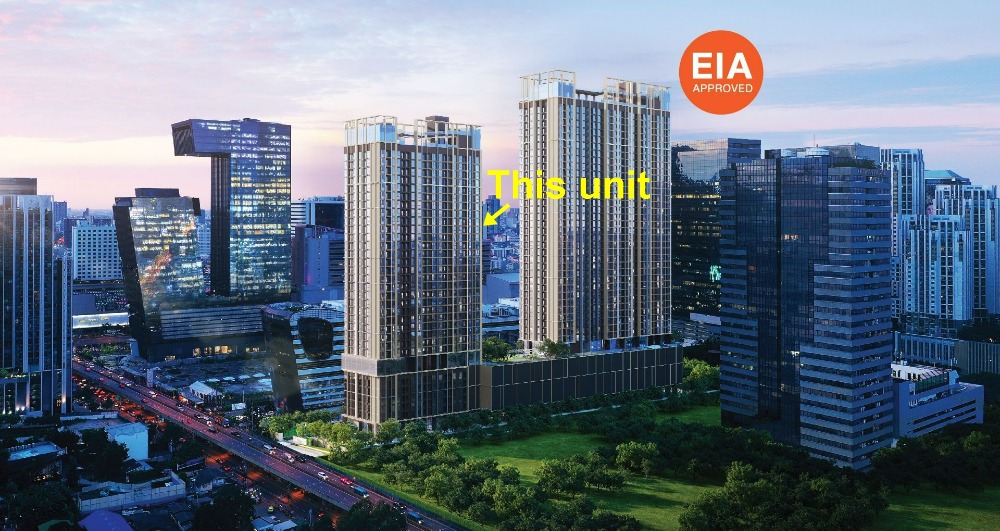 Sale DownCondoRama9, Petchburi, RCA : Suite 30.20 sq m, 23rd floor, NUE DISTRICT R9 Rama 9