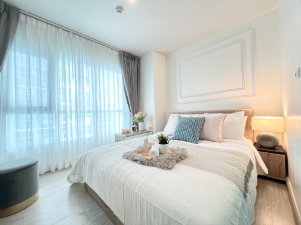 For SaleCondoChaengwatana, Muangthong : Condo for sale, Aspire Ngamwongwan, near Kasetsart University, beautiful room, ready to move in.