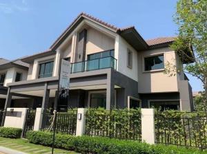 For SaleHouseBangna, Bearing, Lasalle : 2-story detached house for sale, Bangkok Boulevard Srinakarin, Bangna, 64 square meters, 4 bedrooms, 4 bathrooms, near Central Mega Bangna.